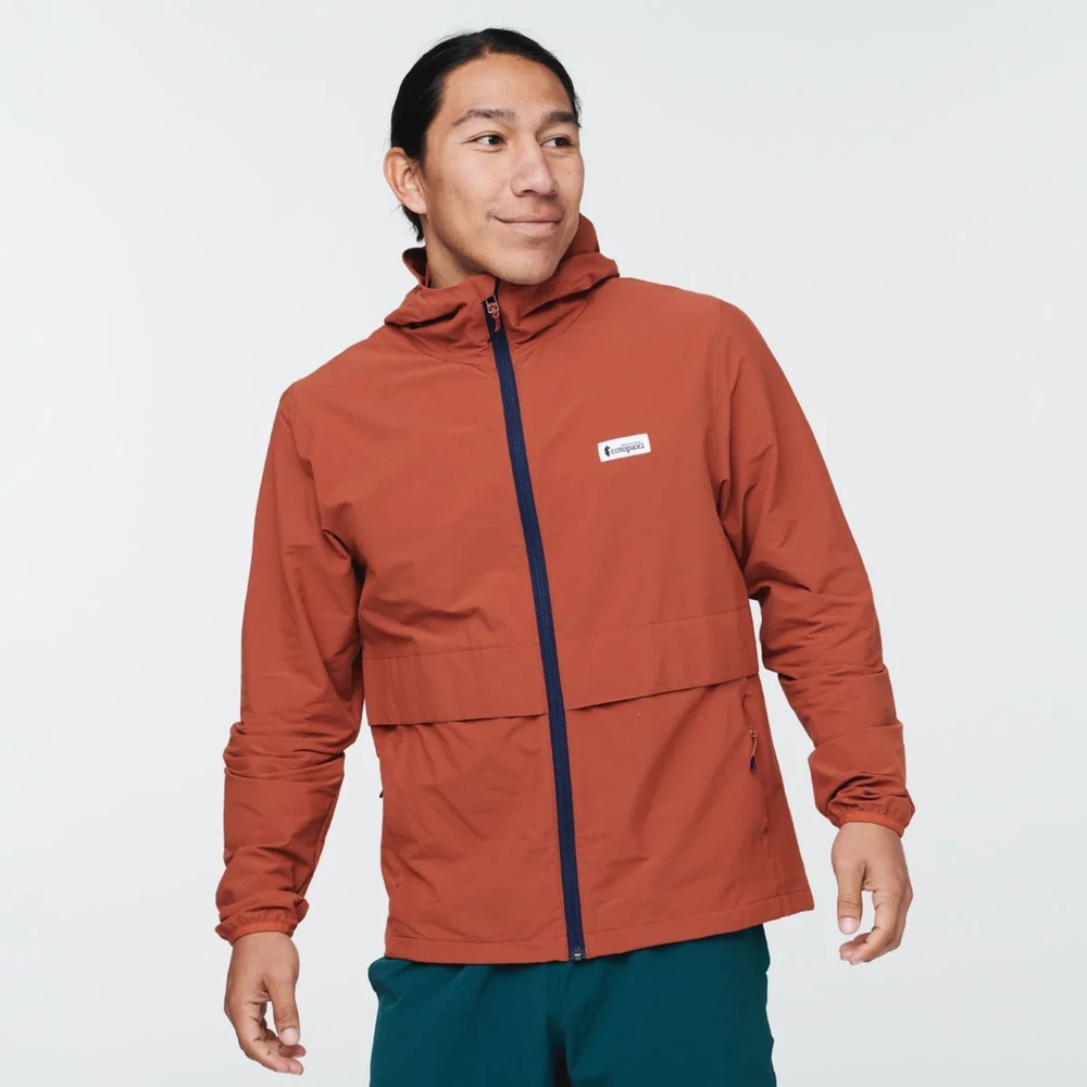 Men's NEW NWT Cotopaxi Viento Travel Jacket Large L Rust Orange Spice